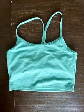 EVERYDAY YOGA Mint Green Cropped Sports Tank/Bra